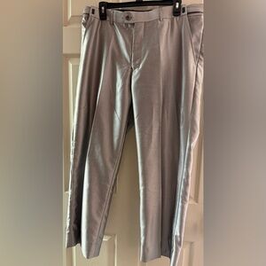 Men's Classic Gray Dress Pants